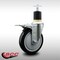 Service Caster 5'' SS Black Poly Swivel 1-7/8'' Expanding Stem Caster Total Lock Brake SCC-SSEXTTL20S514-PPUB-BLK-178 - alternate 2